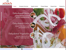 Tablet Screenshot of naturaldehydration.com